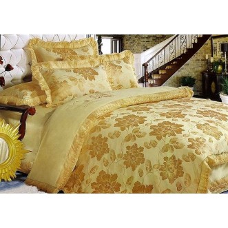 Купить комплект постельного белья Жаккард TJ112-18 семейный «Дуэт» Tango 