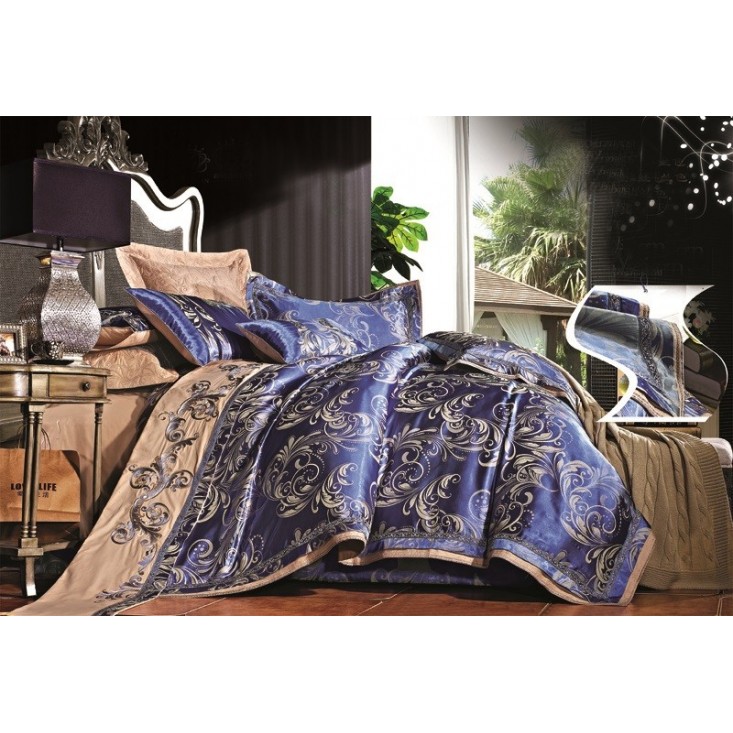 Купить комплект постельного белья Жаккард TJ112-441 семейный «Дуэт» Tango 