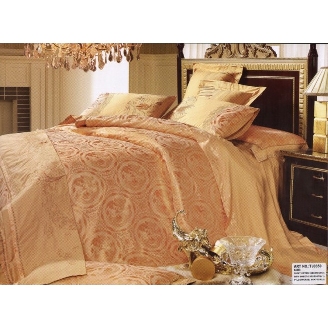 Купить комплект постельного белья Жаккард TJ350-05 семейный «Дуэт» Tango 