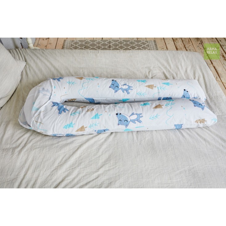 Купить наволочку для подушки U340 Mama Relax Лисички в лесу в магазине Lux Postel