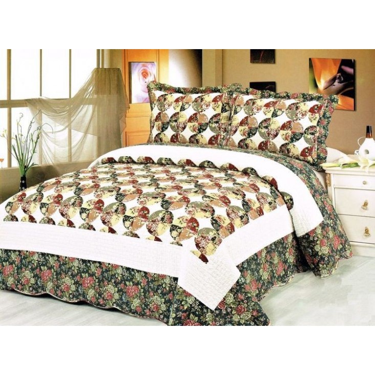 Покрывало Пэчворк 230х250 PW333-994 (58) Tango