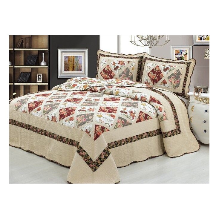 Покрывало Пэчворк 230х250 PW333-17 Tango