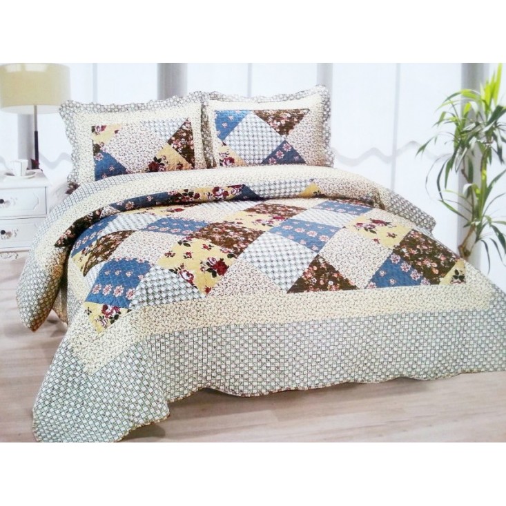 Покрывало Пэчворк 230х250 PW333-863 Tango