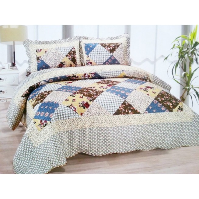 Покрывало Пэчворк 230х250 PW333-863 Tango