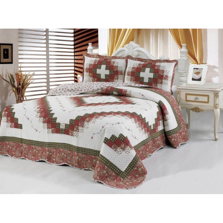 Покрывало Пэчворк 230х250 PW555-09163 Tango