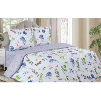 Купить постельное белье поплин семейное Джесика Экотекс