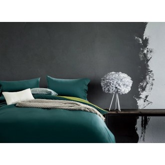 Купить постельное белье мако сатин Однотонное CIS07-19 евро Cristelle