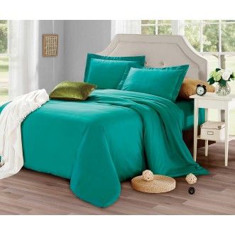 Купить постельное белье мако сатин Однотонное CIS07-27 евро Cristelle