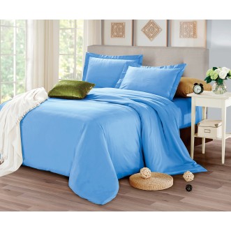 Купить постельное белье мако сатин Однотонное CIS07-31 евро Cristelle