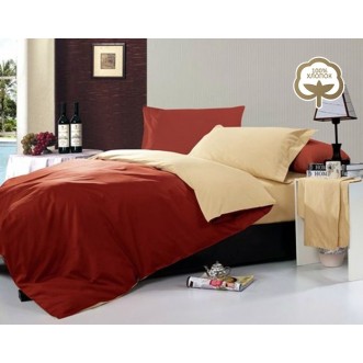 Купить постельное белье Однотонное простынь на резинке JT24 евро Tango