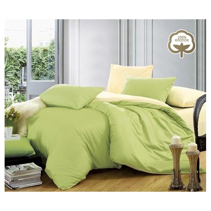 Купить постельное белье Однотонное простынь на резинке JT27 евро Tango