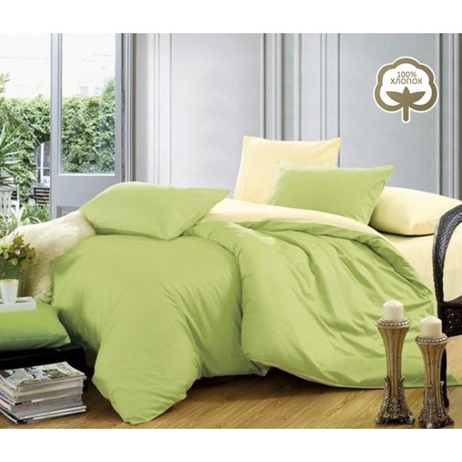 Купить постельное белье Однотонное простынь на резинке JT27 евро Tango