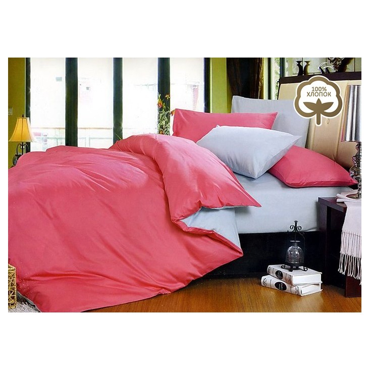 Купить постельное белье Однотонное простынь на резинке JT28 евро Tango