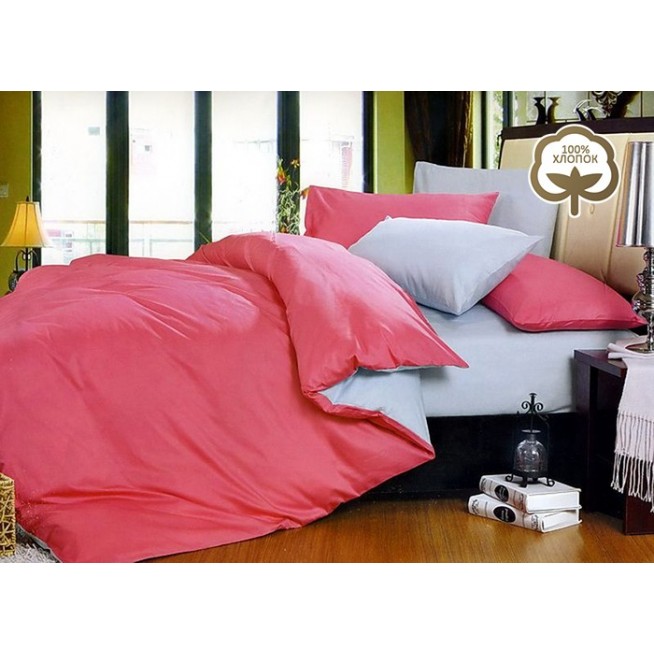 Купить постельное белье Однотонное простынь на резинке JT28 евро Tango