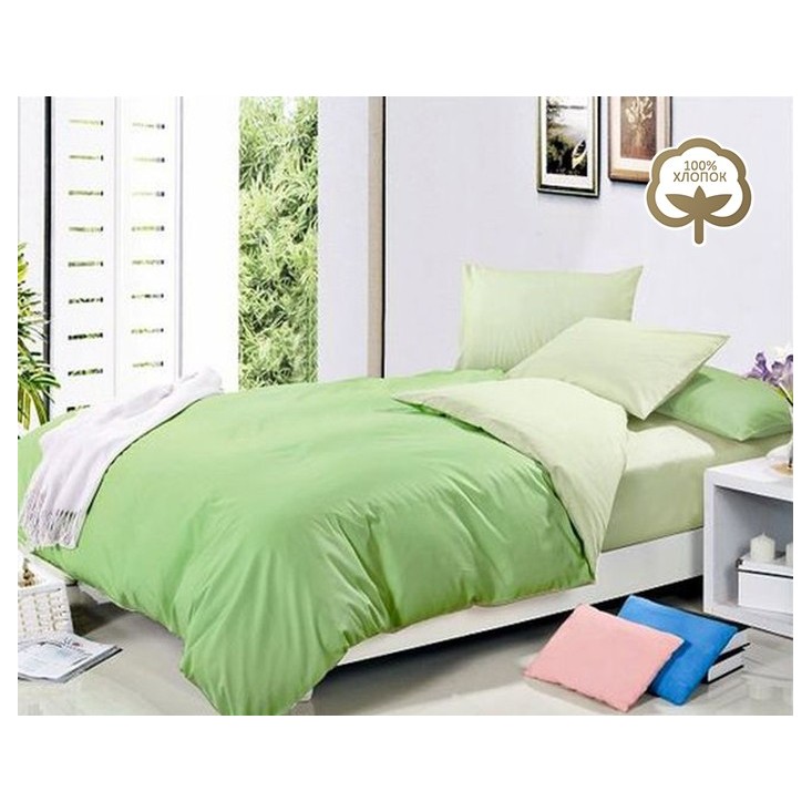 Купить постельное белье Однотонное простынь на резинке JT39 евро Tango