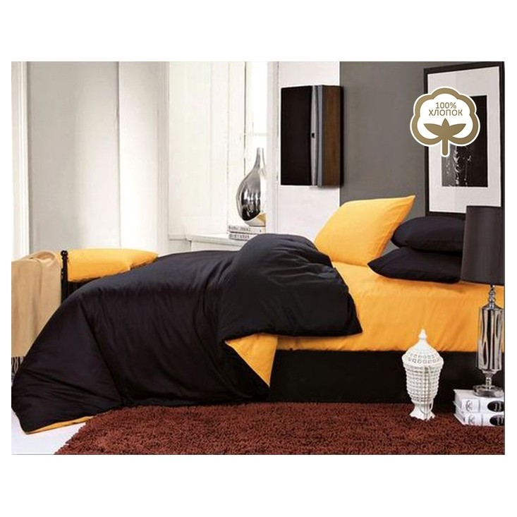 Купить постельное белье Однотонное простынь на резинке JT05 евро Tango