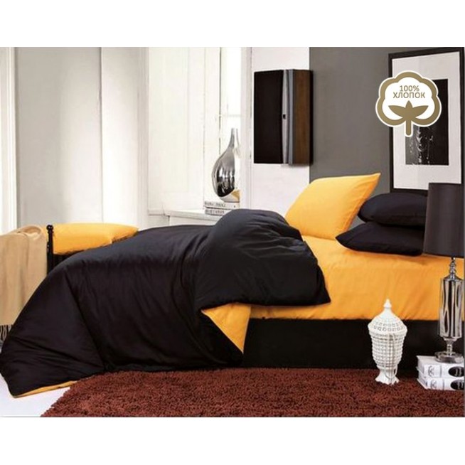 Купить постельное белье Однотонное простынь на резинке JT05 евро Tango