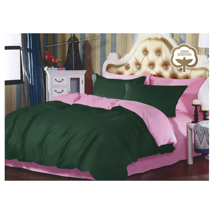 Купить постельное белье Однотонное простынь на резинке JT62 евро Tango