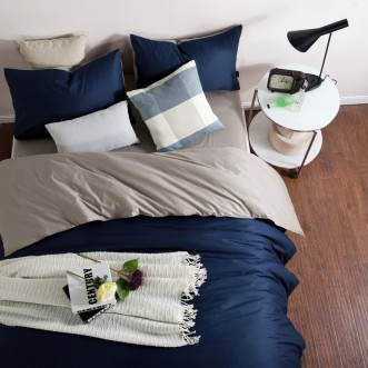 Купить постельное белье Однотонное простынь на резинке JT101 евро Tango