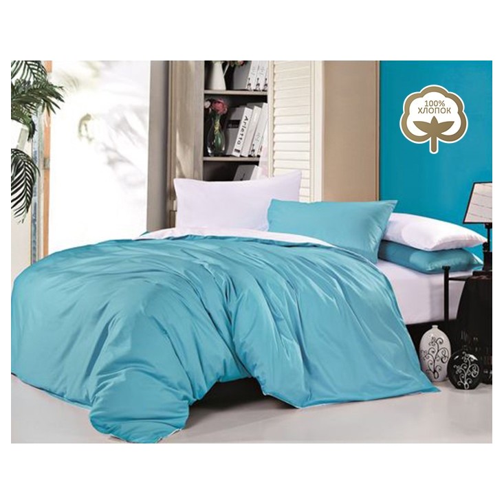 Купить постельное белье Однотонное простынь на резинке JT15 евро Tango