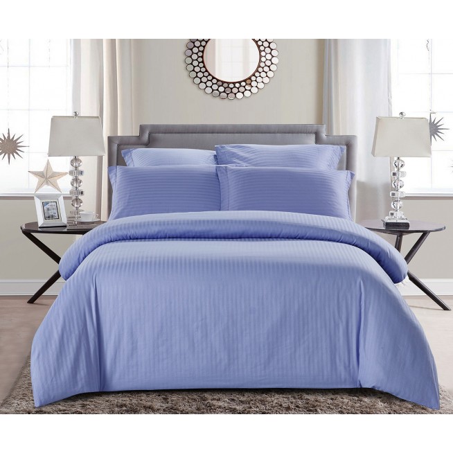 Купить постельное белье Однотонное страйп сатин CST04-05 евро Tango