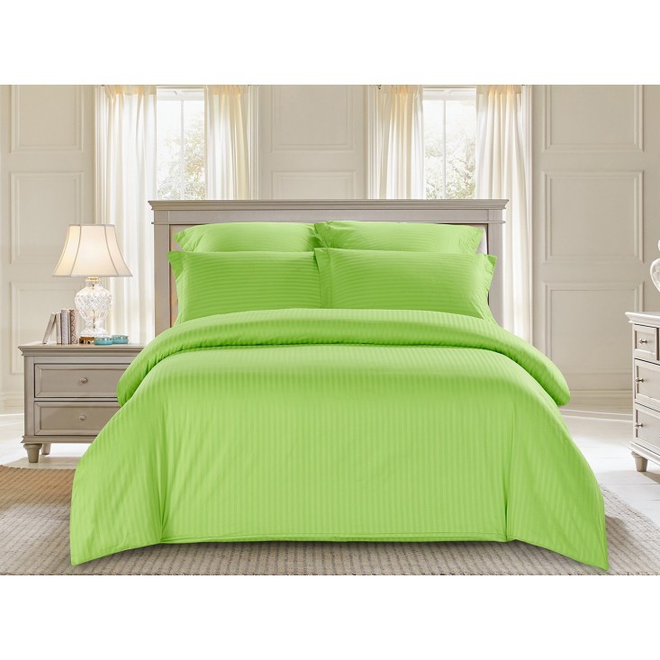 Купить постельное белье Однотонное страйп сатин CST04-10 евро Tango