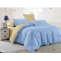 Постельное белье Однотонное семейное MO-43 Valtery