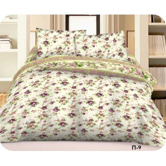 Постельное белье Поплин семейное П-9 Valtery