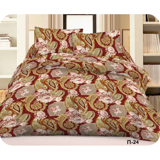 Постельное белье Поплин 2 спальное П-24 Valtery