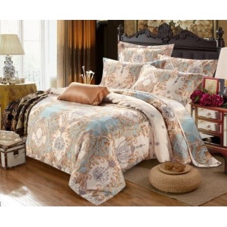 Постельное белье Поплин семейное AP-27 Valtery