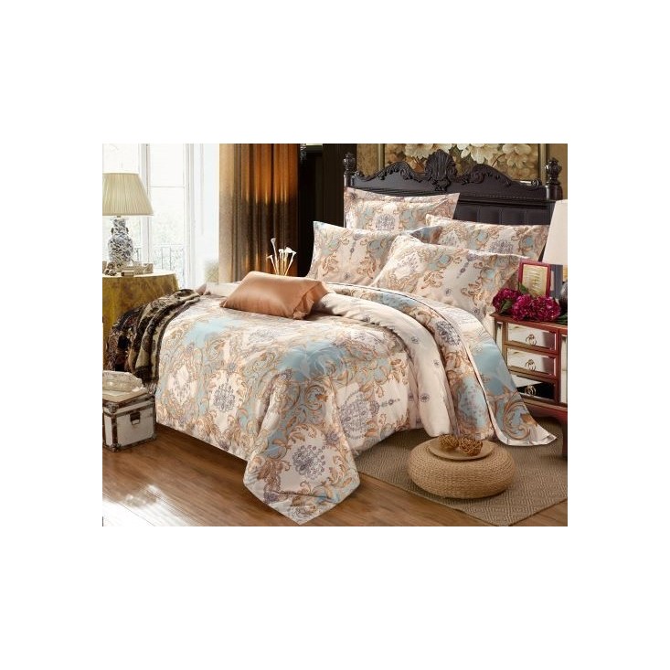 Постельное белье Поплин семейное AP-27 Valtery