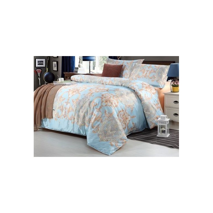 Постельное белье Поплин евро AP-23 Valtery