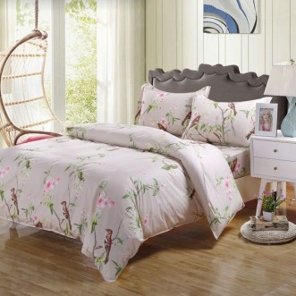 Постельное белье Поплин семейное AP-02 Valtery