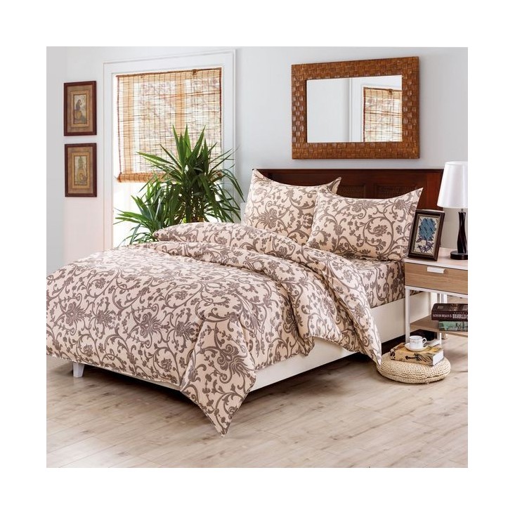 Постельное белье Поплин 2 спальное AP-06 Valtery