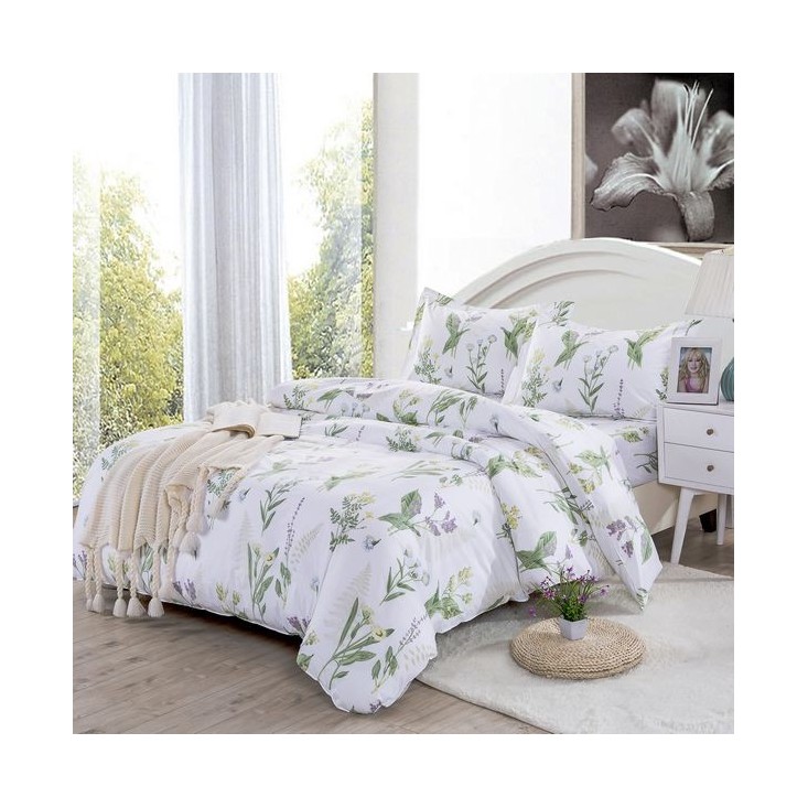 Постельное белье Поплин 2 спальное AP-16 Valtery