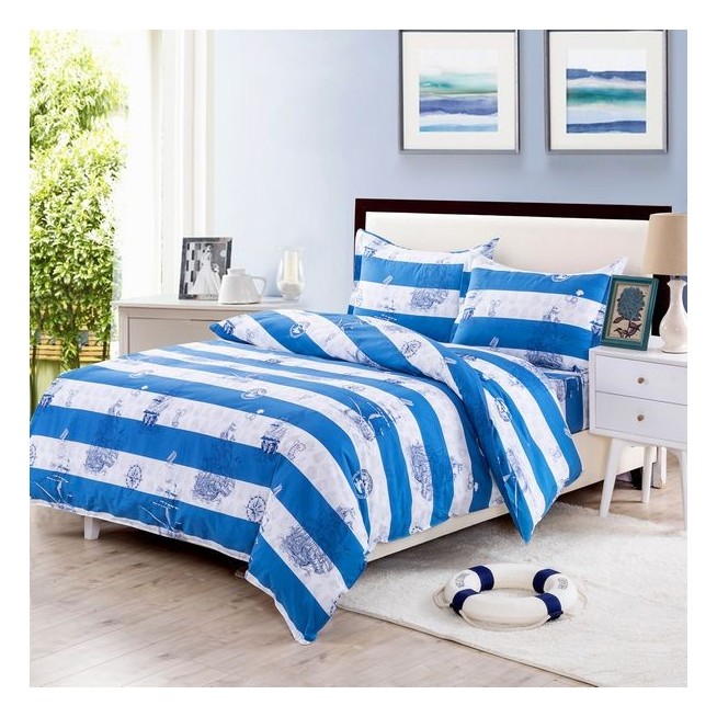 Постельное белье Поплин семейное AP-14 Valtery