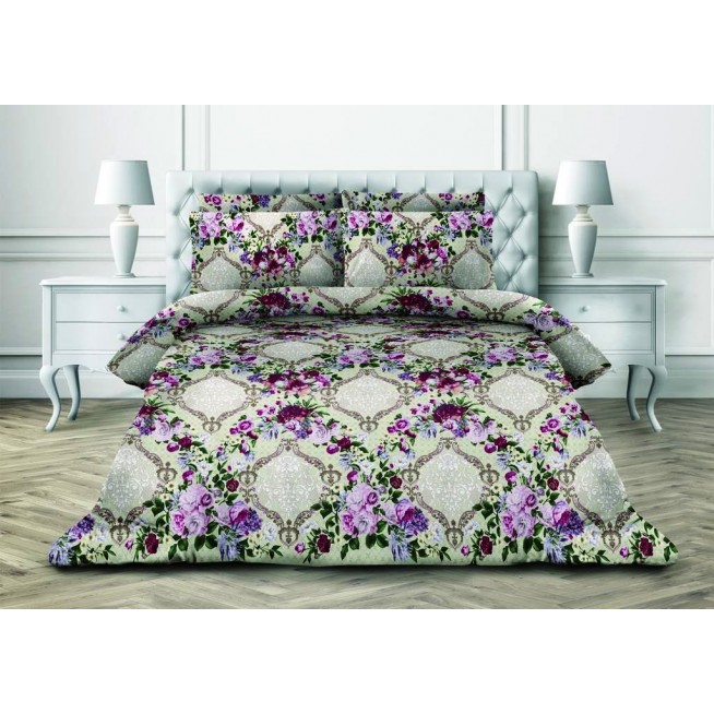 Постельное белье Поплин 2 спальное AP-45 Valtery