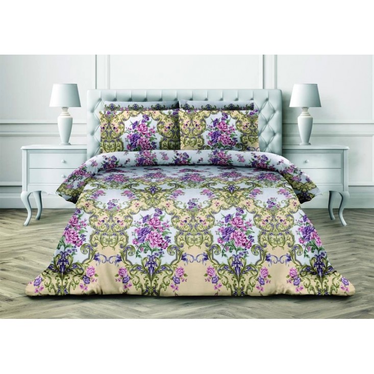 Постельное белье Поплин 2 спальное AP-33 Valtery