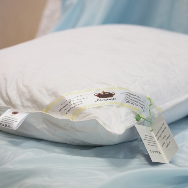 Подушка Элит белая 50x70 E-AA50-1-Bel KingSilk