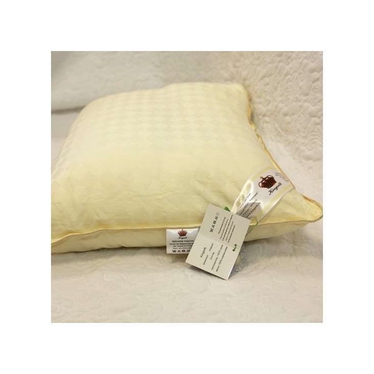 Подушка Элит бежевая 70x70 E-AA70-2-Bej KingSilk