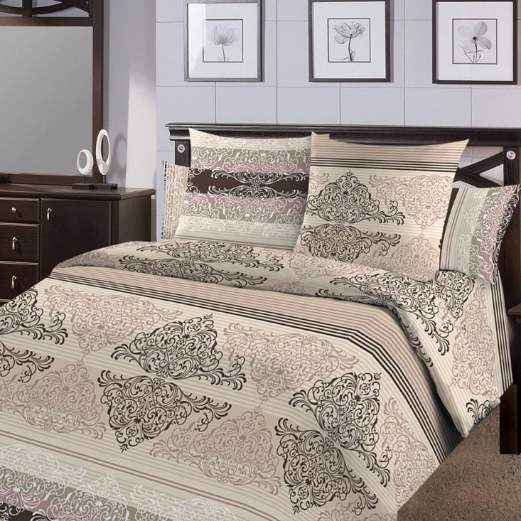 постельное белье Вензеля Евро бязь Чебоксарский текстиль