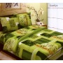 постельное белье Бамбук салатовый Евро бязь Чебоксарский текстиль