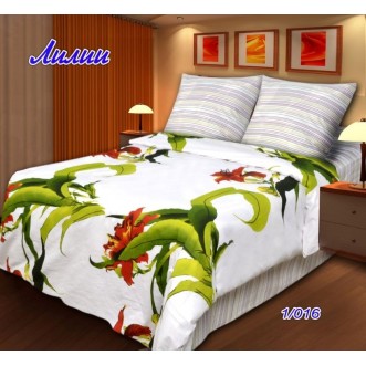 постельное белье Лилии семейное бязь Чебоксарский текстиль