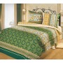 постельное белье Аристократ (зеленый) семейное бязь Чебоксарский текстиль