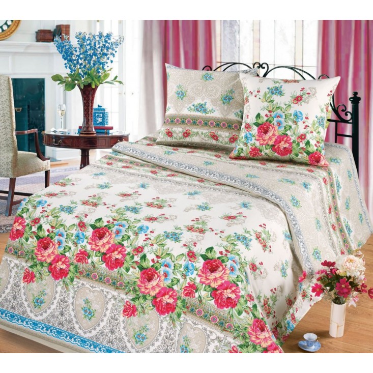 постельное белье Анжелика семейное бязь Чебоксарский текстиль