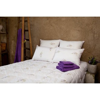 Одеяло Царственный Ирис евро 200х220 купить, пуховое одеяло Nature’s в магазине Люкс Постель