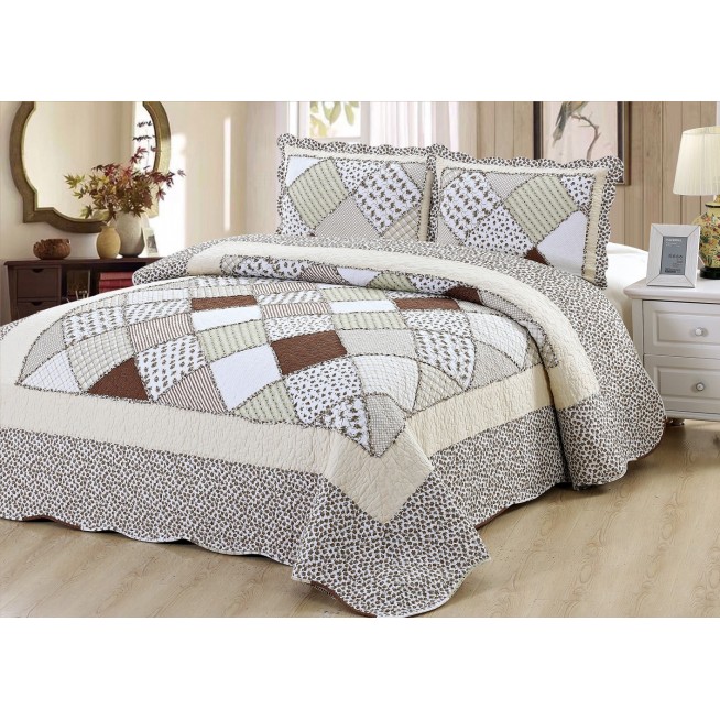 Покрывало Пэчворк 230х250 PW555-36 Tango