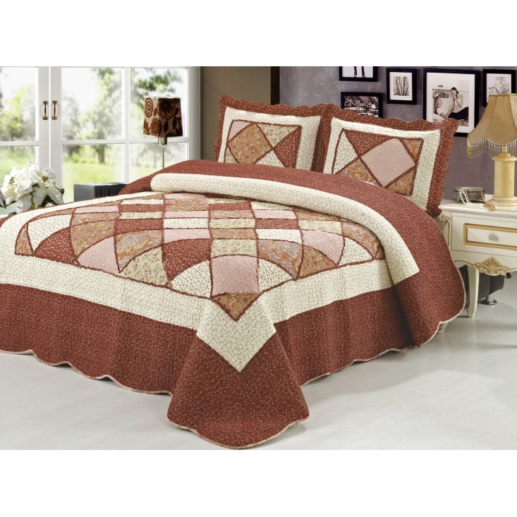 Покрывало Пэчворк 230х250 PW555-43 Tango