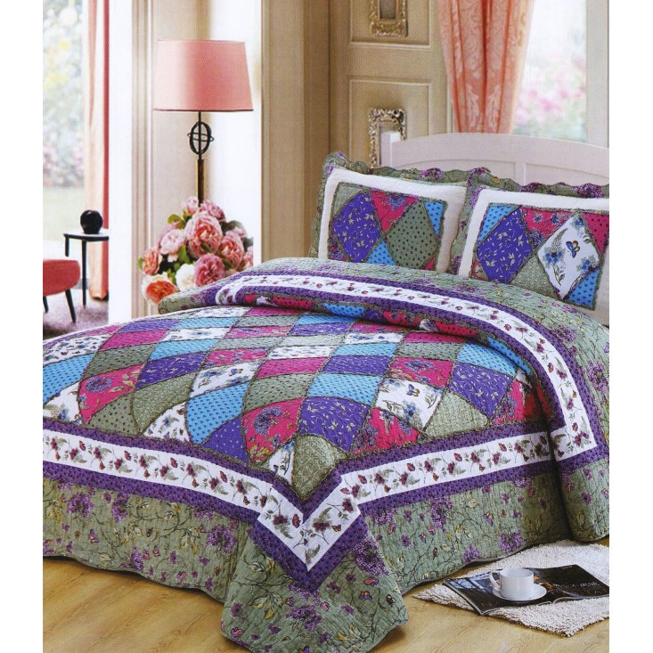 Покрывало Пэчворк 230х250 PW555-29 Tango