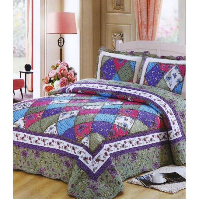 Покрывало Пэчворк 230х250 PW555-29 Tango